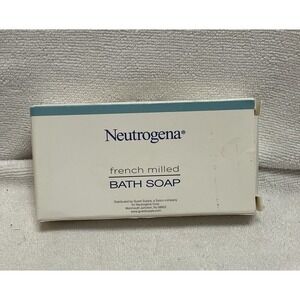 Travel Bar Neutrogena French Milled Bath Soap 1.2 oz New in Box Unused
